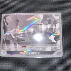 Oxygen Destroyer EBP01-077 Rare Foil Godzilla Card Game 1st Edition - Image 1