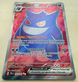 Gengar ex 193/162 - SV05: Temporal Forces Full Art Holo - Pokemon TCG Card [NM] - Image 2