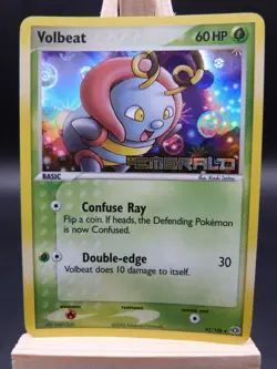 Pokemon Reverse Foil Card - Volbeat 42/106 (Ex Emerald) - Image 1