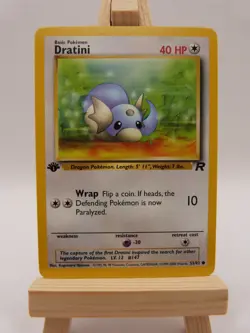 Pokemon 1st Edition Card - Dratini 53/82 (Team Rockets Set) - Image 1