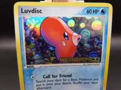 Pokemon Reverse Foil Card - Luvdisc 53/106 (Ex Emerald) - Image 4