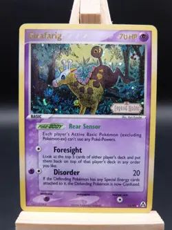 Pokemon Reverse Foil Card - Girafarig 16/92 (Ex Legend Maker) - Image 5