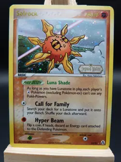 Pokemon Reverse Foil Card - Solrock 25/92 (Ex Legend Maker) - Image 1