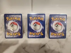 Pokemon Card Set: Dark Jolteon, Eevee, Dark Flareon 1st Edition - Image 4