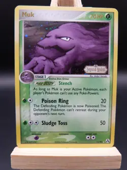 Pokemon Reverse Foil Card - Muk 11/92 (Ex Legend Maker) - Image 1