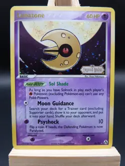 Pokemon Reverse Foil Card - Lunatone 20/92 (Ex Legend Maker) - Image 1