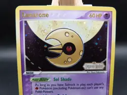 Pokemon Reverse Foil Card - Lunatone 20/92 (Ex Legend Maker) - Image 4