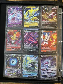 220 Pokemon card binder collection, V, VMax, GX, basic, and more! - Image 5