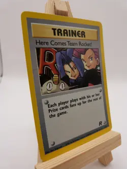 Pokemon Holo Rare Card - Here Comes Team Rocket 15/82 (Team Rockets Set) - Image 4