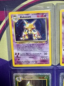 Vintage Pokemon 7 Card Lot | Rare Holo Reverse Promo | Legendary Collection WOTC - Image 2