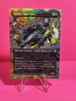 Spider-Man Noir (Borderless) Marvel's Spider-Man Foil - Image 1