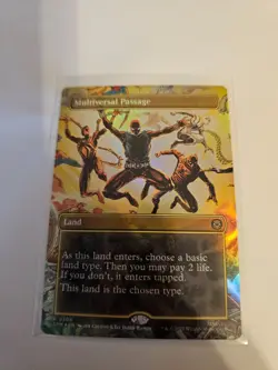 Multiversal Passage Borderless FOIL MTG SPM Nm/M - Image 1