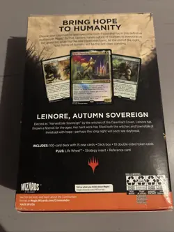 MTG - Magic the Gathering- Innistrad Midnight Hunt Coven Counters Commander Deck - Image 2