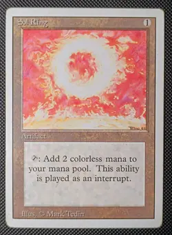 1 x Sol Ring | Revised Edition | MTG | Magic The Gathering - Image 1