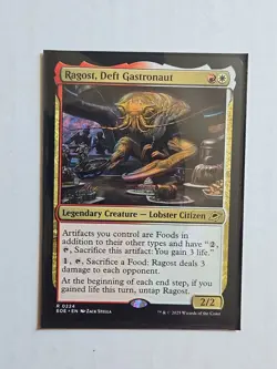 Ragost, Deft Gastronaut - Edge of Eternities - NM - MTG Magic - Rare - Creature - Image 1