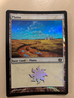 MTG - Plains (334) FOIL - 8th Edition - LP - Image 1