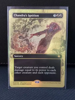 Chandra's Ignition (Borderless) (First-Place Foil) Special Guests Foil - Image 1