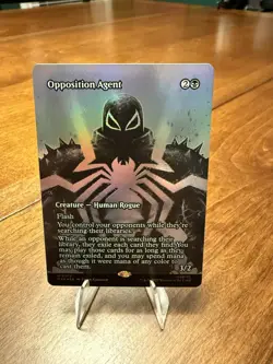 Opposition Agent (Borderless) Marvel Universe Spider-Man Eternal - Foil - NM - Image 1