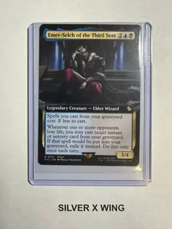 Emet-Selch of the Third Seat Extended Art x1, MTG, Final Fantasy Commander, NM - Image 1