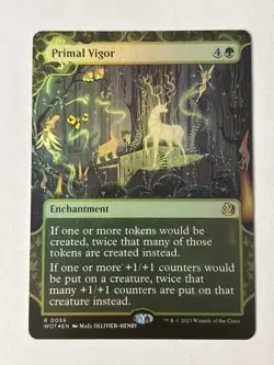 Primal Vigor - FOIL - Wilds of Eldraine: Enchanting Tales - LP - Image 1