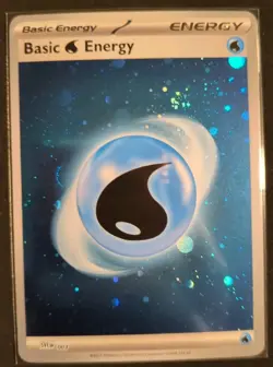 Pokemon 151 HD Cosmos Holo Basic Water Energy - Image 1