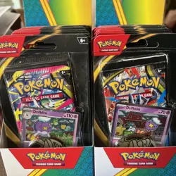 10x Pokemon Mega Evolution Single Blister Packs (5 Drifblim And 5 Drifloon) - Image 1