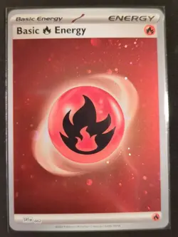 Basic Fire Energy 002 - Pokemon 151 - HD Cosmos Holo - Image 1