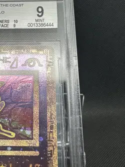 1999 Pokemon Ancient Mew Movie Promo BGS 9 2 swirls - Image 4