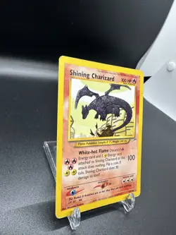 Pokemon TCG Shining Chrizard 107/105 Neo Destiny Unlimited Holo - WOTC 2002 - MP - Image 2