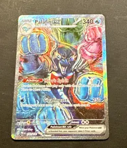 2025 POKEMON PRISMATIC EVOLUTION PALAFIN EX SPECIAL ILLUSTRATION RARE #151/131 - Image 5