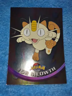 Topps Pokemon TV Animation Series - TV11 and Holo #52 Meowth Lot Of 4 - Image 3