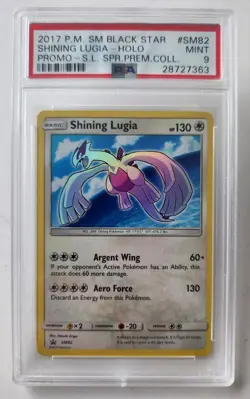 Gem Mint Psa 10 2017 Pokemon Black Star Promo SHINING LUGIA #SM82 - Image 1