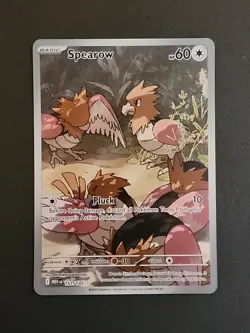 Spearow 151/132 - Holo Illustration Rare - Pokemon TCG: Mega Evolution Near Mint - Image 1