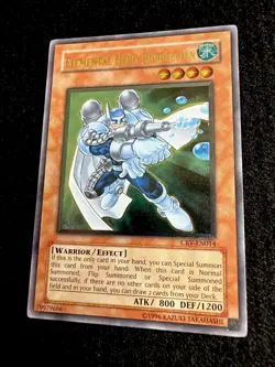 YUGIOH • ELEMENTAL HERO BUBBLEMAN • ULTIMATE RARE • CRV-EN014 • UNLIMITED • NM - Image 3