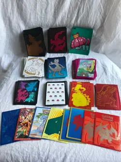 Pokemon TCG Official Card Sleeves Assorted Loose Lot Eevee Venusaur Mewtwo 400+ - Image 1