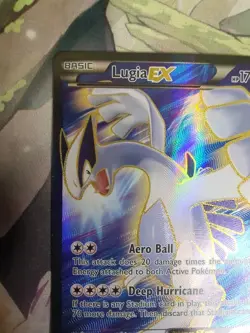 Pokemon TCG Lugia EX 94/98 XY Ancient Origins 2015 Full Art Holo Card LP - Image 3