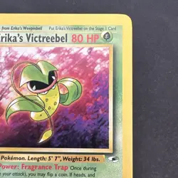 Pokemon TCG Erika's Victreebel Gym Heroes Card 26/132 Non Holo Rare Vintage LP - Image 3