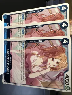 Charlotte Pudding OP06-047 One Piece Card Game Wings of the Captain X3 - Image 1