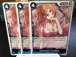 Charlotte Pudding OP06-047 One Piece Card Game Wings of the Captain X3 - Image 2
