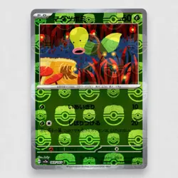 Bellsprout (Master Ball Pattern) 069/165 SV2a: Pokemon Card 151 Holo Common Poke - Image 1