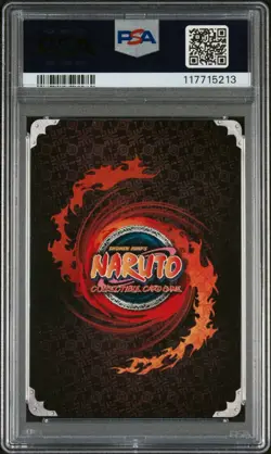 Naruto CCG Foil Last Words Mission Card PSA GRADED Sasuke And Itachi Uchiha - Image 2