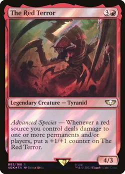 The Red Terror - 083* - NM - Warhammer 40,000 Commander (40K) - Surgefoil - MTG - Image 1
