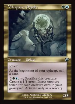 Vilespawn Spider (Retro Frame) Innistrad Remastered NM MTG Non-Foil - Image 1