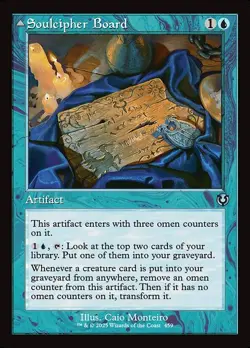 Soulcipher Board (Retro Frame) Innistrad Remastered NM MTG Non-Foil - Image 1
