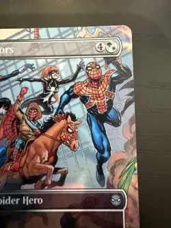 2025 Magic The Gathering MTG Marvel Foil EN U 0203 Web-Warriors KM035 - Image 4