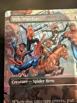 2025 Magic The Gathering MTG Marvel Foil EN U 0203 Web-Warriors KM035 - Image 5