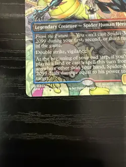 MTG Marvel's Spider-Man Spider-Man 2099 R (0205) (Borderless) Non-foil - Image 2