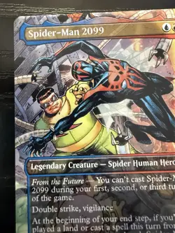 MTG Marvel's Spider-Man Spider-Man 2099 R (0205) (Borderless) Non-foil - Image 5