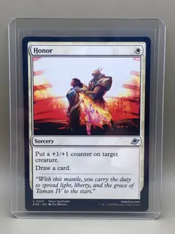 HONOR #0021 Edge Of Eternities MTG UNCOMMON Card NM - Image 1