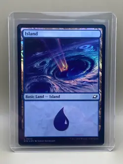 ISLAND #0269 Edge Of Eternities MTG COMMON FOIL Card Near Mint - Image 1